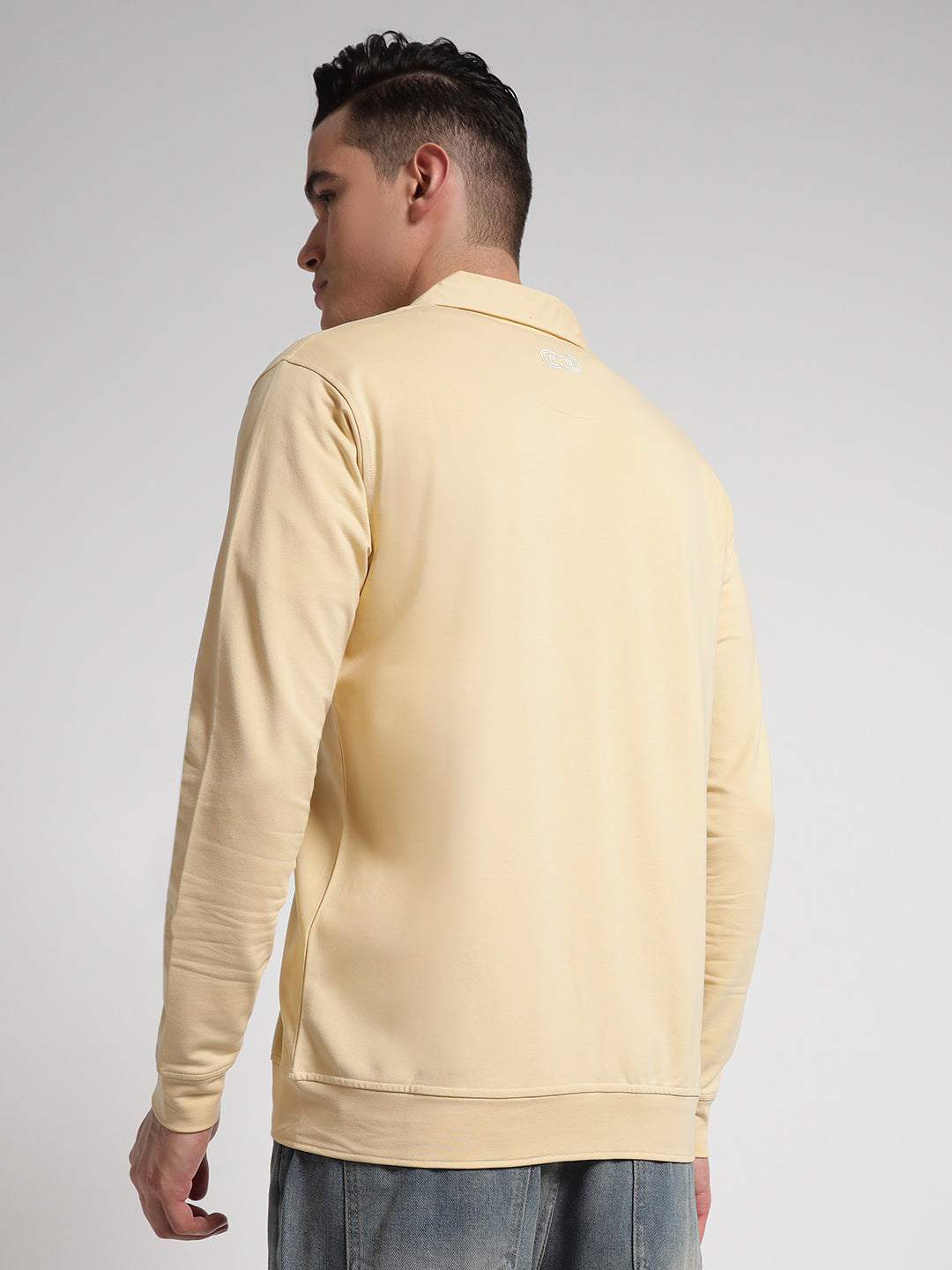 Rare Bond Yellow Full Sleeves Comfirt Fit Shacket