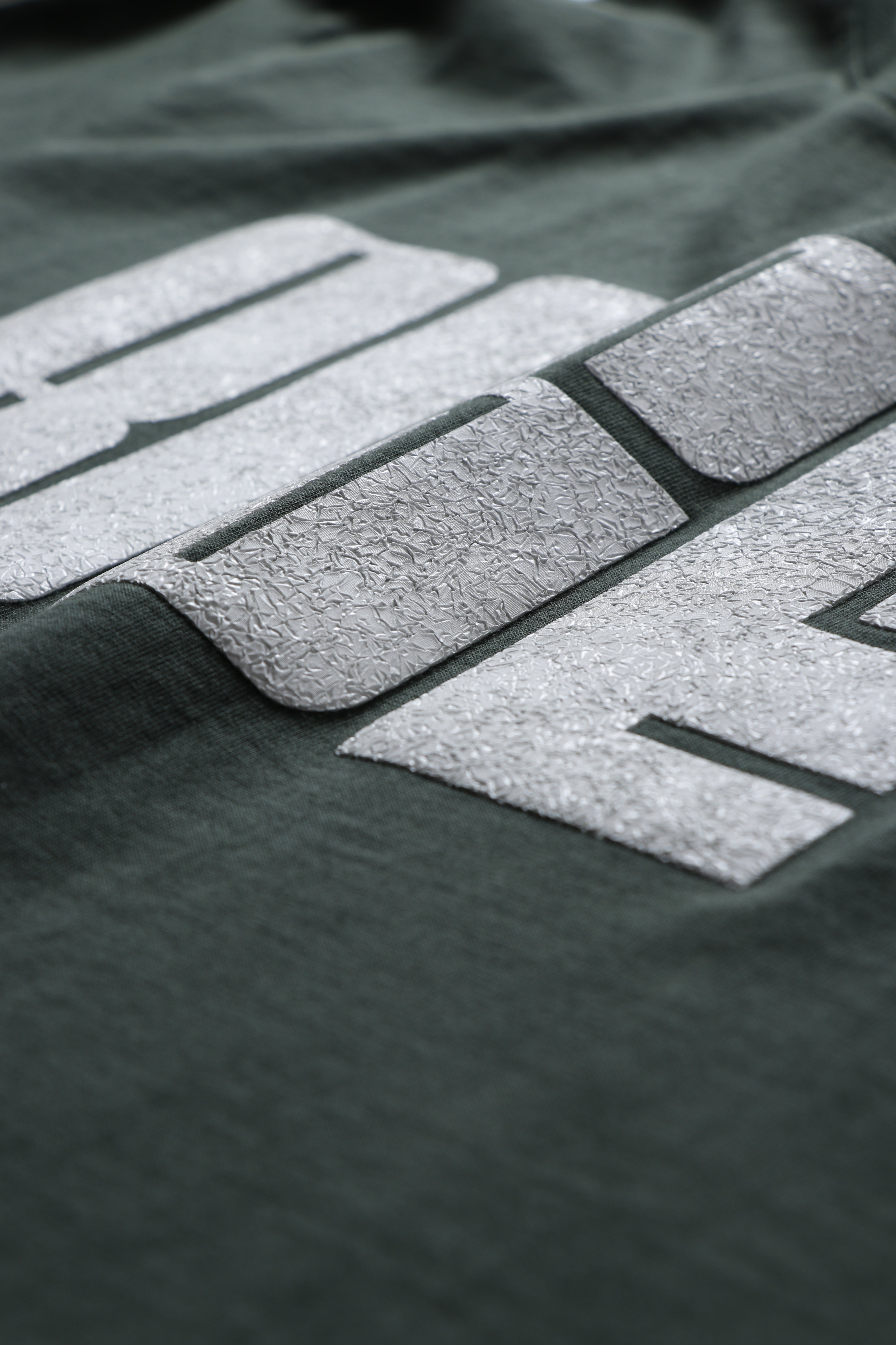 Rarebond's Rise Green Half Sleeve Comfort Fit T-shirt