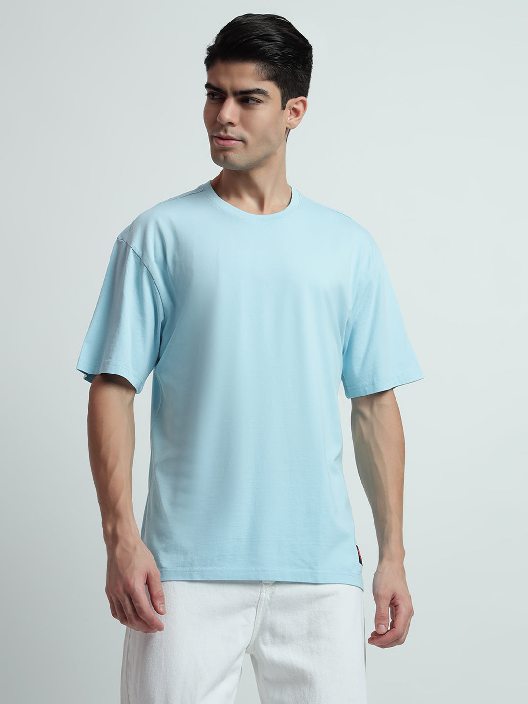 Rarebond Cloud Sky Half Sleeve Oversized Fit T-Shirt