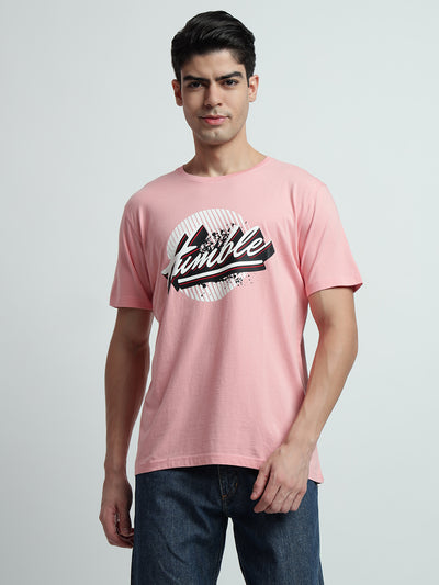 Rarebond's Humble OG Pink Half Sleeve Comfort Fit T-Shirt