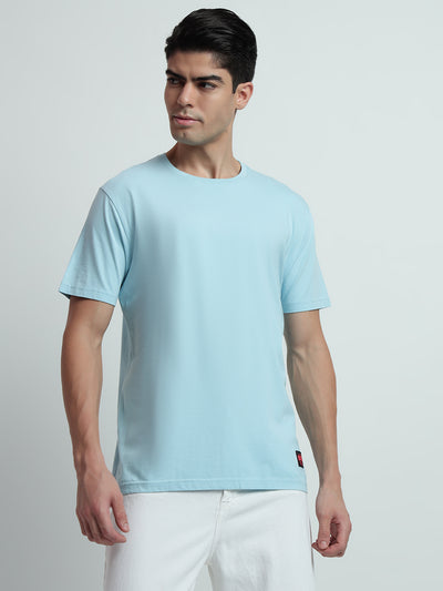 Rarebond's Cloud Sky Half Sleeve Comfort Fit T-shirt