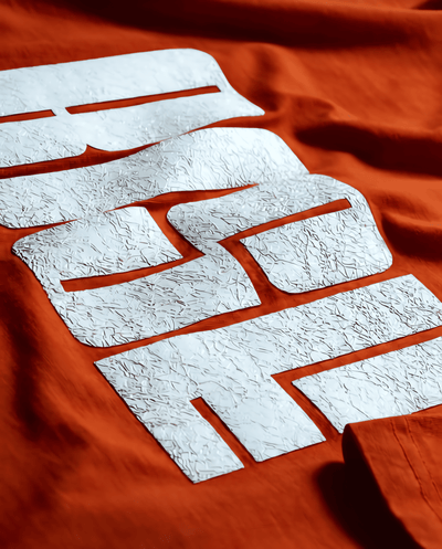 Rarebond's Rise Rust Half Sleeve Comfort Fit T-shirt