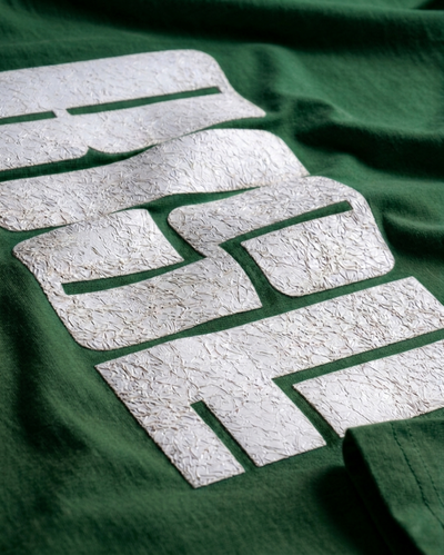 Rarebond's Rise Green Half Sleeve Comfort Fit T-shirt